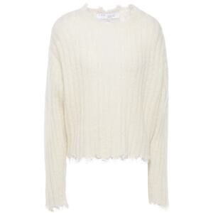 IRO Deed Ivory Mohair Blend Sweater